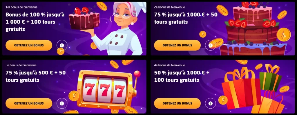 Stay Casino pack de bonus de bienvenue avec tours gratuits et bonus dépôt